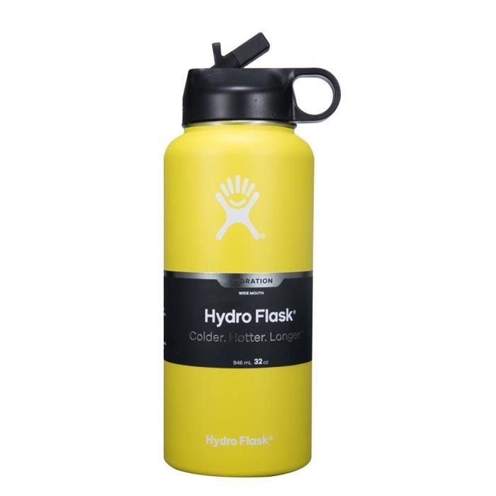 Bouteilles d'eau en acier inoxydable de 20oz 32oz, étanches, isolées sous vide