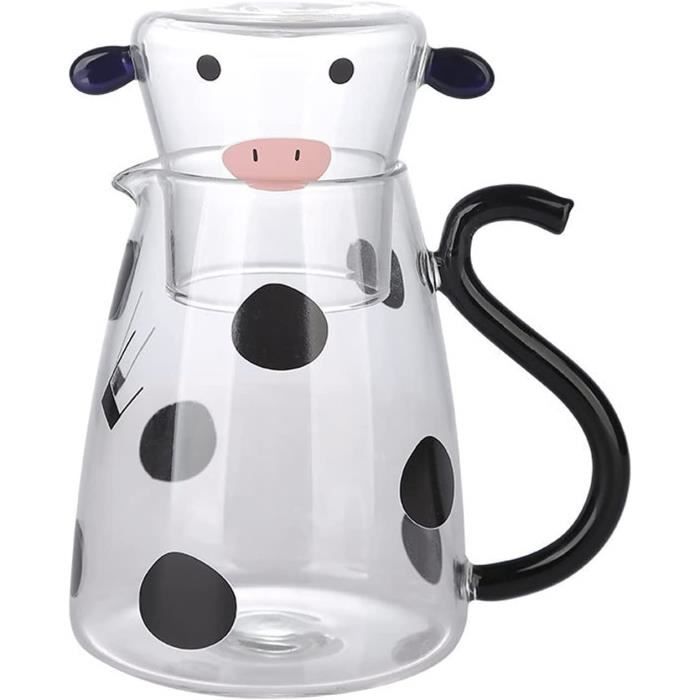 Carafe à eau de chevet avec gobelet,YSTP carafe avec tasse en verre Carafe à eau de chevet avec gobelet,YSTP carafe avec tasse en verre