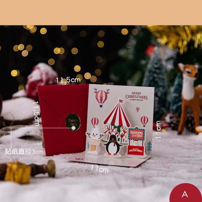 MegaCrea Lettre au père Noël avec enveloppe à personnaliser 4