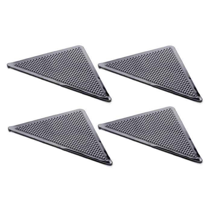 Plateau antidérapant - Noir - L 45.5 x l 32 x H 4.5 cm