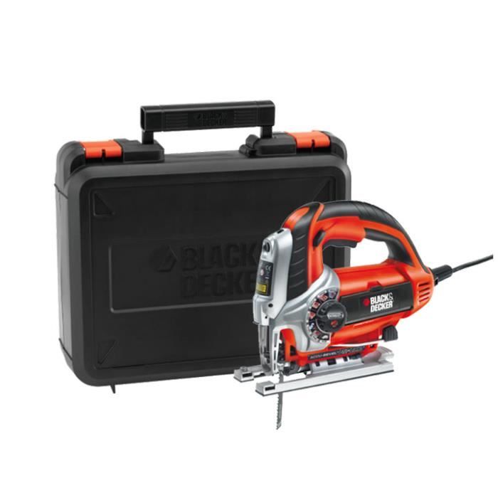 Black Decker Ks950slk Scie Sauteuse Pendulaire Autoselect 650w Avec Laser Achat Vente Scie Electrique Black Decker Ks950slk Sci Cdiscount