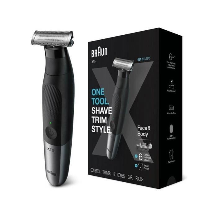 Braun Series X XT5200 Foil shaver Trimmer . Metallic XT5200