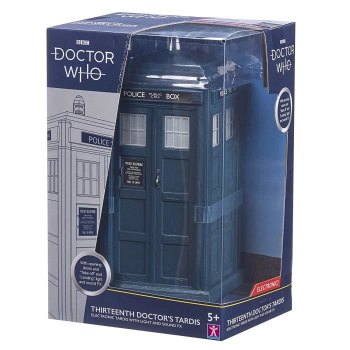 Portefeuille Doctor Who Tardis Rayé Bleu - Officiel & Pratique Pour Fans