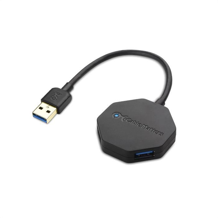 Tour Multiprise USB avec 8 Prises et 4 Ports USB,Interrupteur,3M