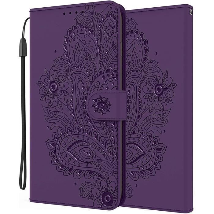 Cadorabo Custodia Libro A Fiori Per Huawei Y5P / Honor 9S - Grigio Fiore, Chiusura Magnetica, Porta Carte E Funzione Stand - Cover Wallet - 3