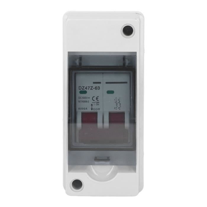 40A)Boîte De Combinaison Solaire 500V Interrupteur De Déconnexion Cc Avec