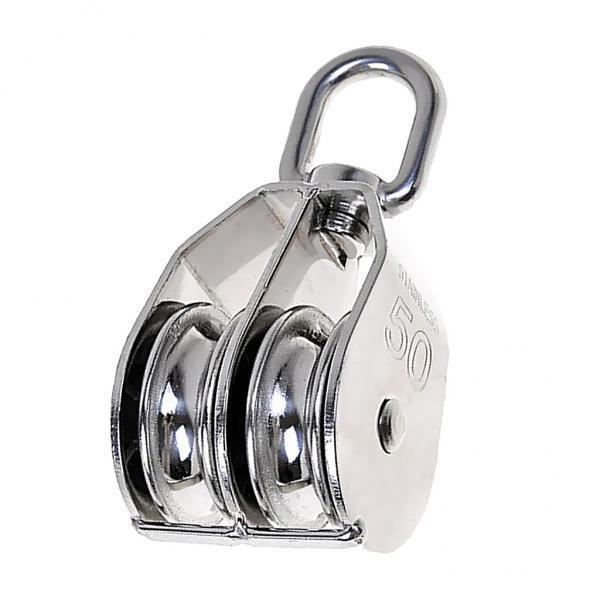 10 Pièces M15 Poulie 304 Câble Métallique En Acier Inoxydable Poulie Unique Antirouille Pour Le