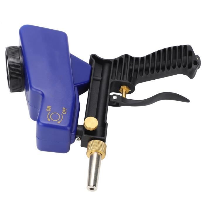 Pistolet De Sablage Portable Par Gravité - Sableuse Avec Pot 750cc - Pour Décapage Peinture, Rouille