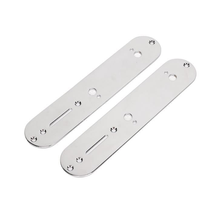 Dilwe Pont Métallique Pour Guitare Basse 4 Cordes – Pièce De Rechange Robuste Et Stylée