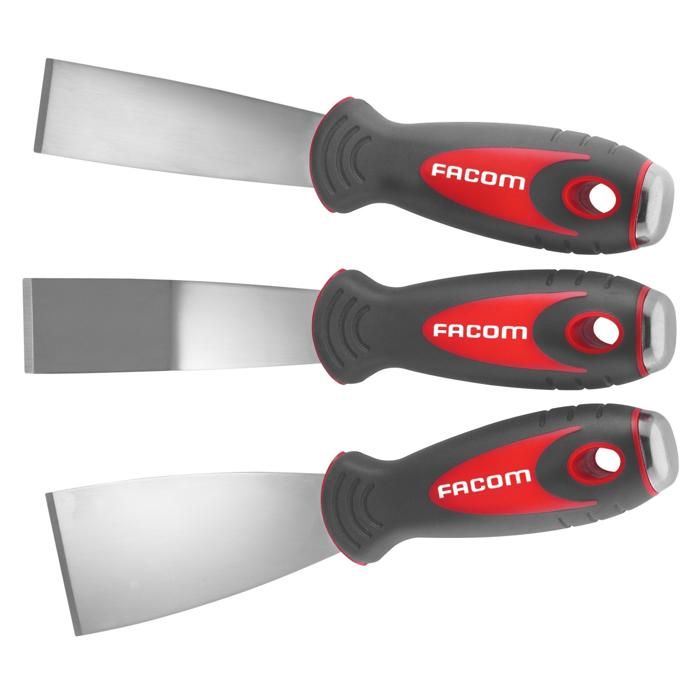 Jeu de 3 grattoirs Inox Facom 235.J1 - vue 7