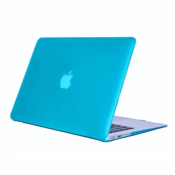 Coque de protection MacBook Air 13 A1369 et A1466 - Bleue