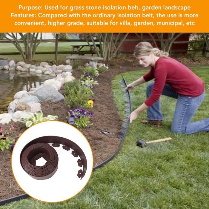 Promo Bordure De Jardin Flexible 10 Mètres Chez Outiror