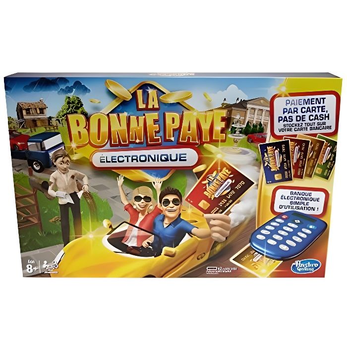 La Bonne Paye Electronique Jeu de societe familial Jeu de plateau Version française La Bonne Paye Electronique Jeu de societe familial Jeu de plateau Version française