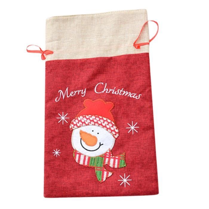 main Cookie Buck Tirez Emballage de confiserie Sac cadeau Décoration de Noël