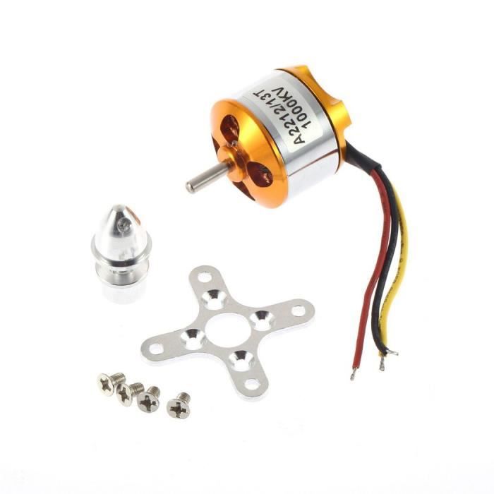 Moteur Brushless Outrunner C2838 V2 – 14 Pôles, 1200KV, Pour Avions RC à Voilure Fixe