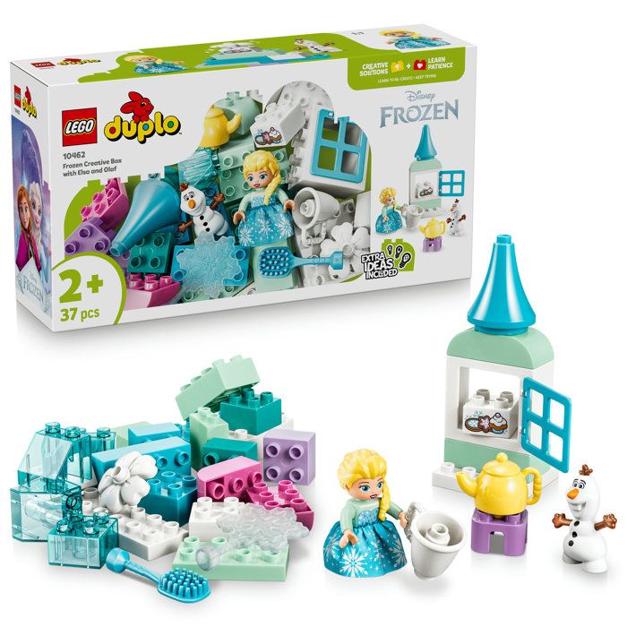 LEGO DUPLO Disney Boîte créative La Reine des neiges avec Elsa et Olaf 10462 - vue 3