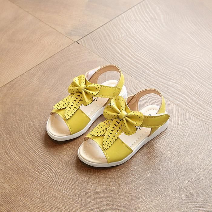 sandales cuir souple bébé
