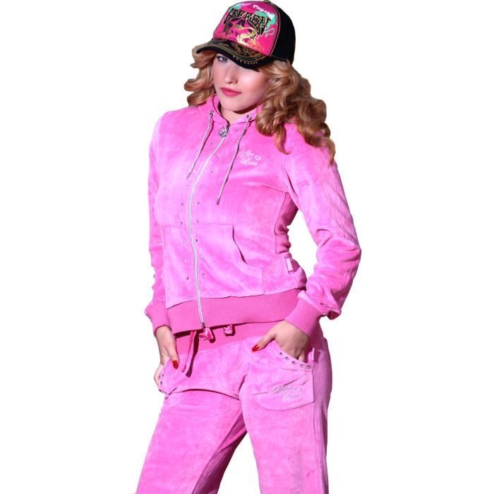 Survetement Jogging Femme - 20140VC (S - Rose) Rose - Achat 