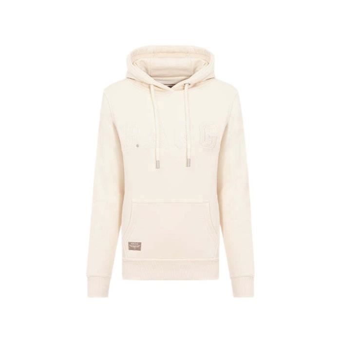 Sweatshirt à capuche femme Hagg - beige/beige - S