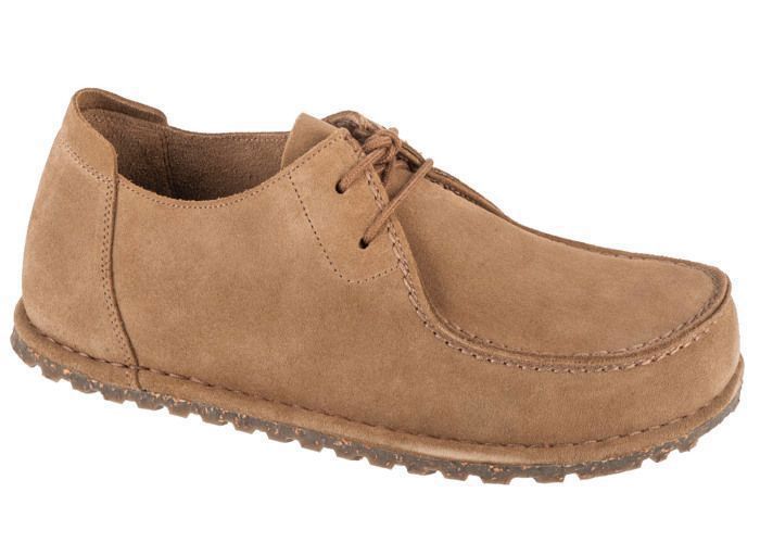 Birkenstock Baskets Utti Lace en daim - Birkenstock - Unisexe - Beige