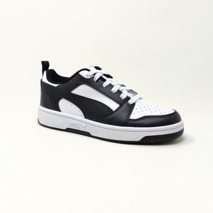 Puma PUMA BASKET REBOUND V6 LOW BLANC/NOIR