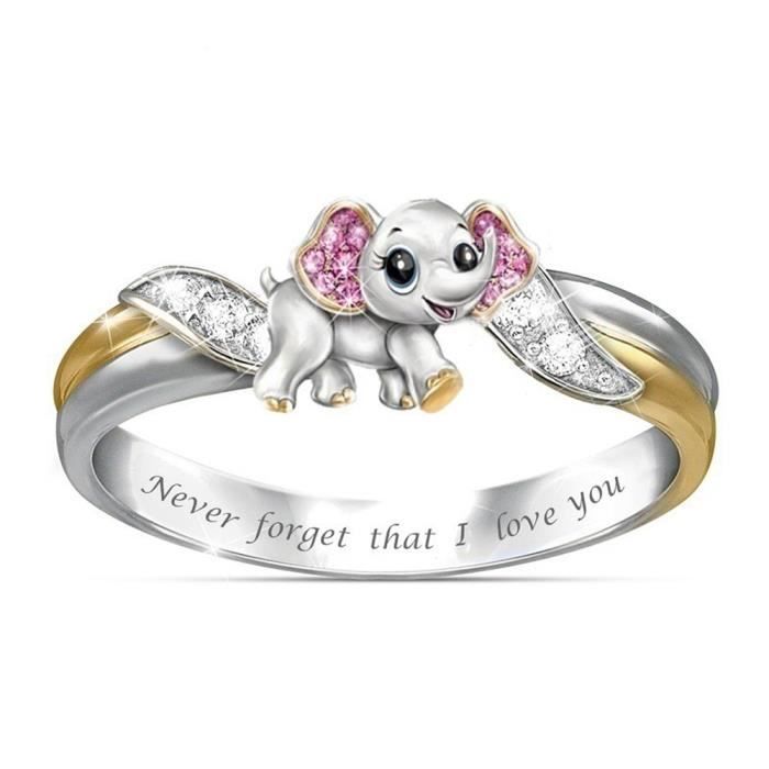 Bague elephant top femme