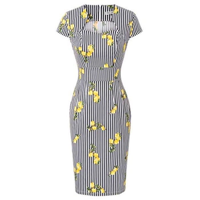 Robe Ovunu Crayon Vintage A Manches Courtes Moulante Des Annees 1950 39 Couleurs Xsxxxl 7597 Taille 36 Noir Achat Vente Robe Bientot Le Black Friday Cdiscount Doigt, un doigt) je l'éteint 100 fois, tire dans l'tas, pas laisser de passe droit on t'arrache ta tête, on la. cdiscount com