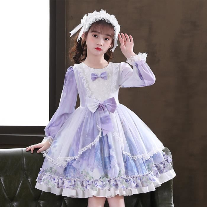 Robe Princesse Fille Hiver