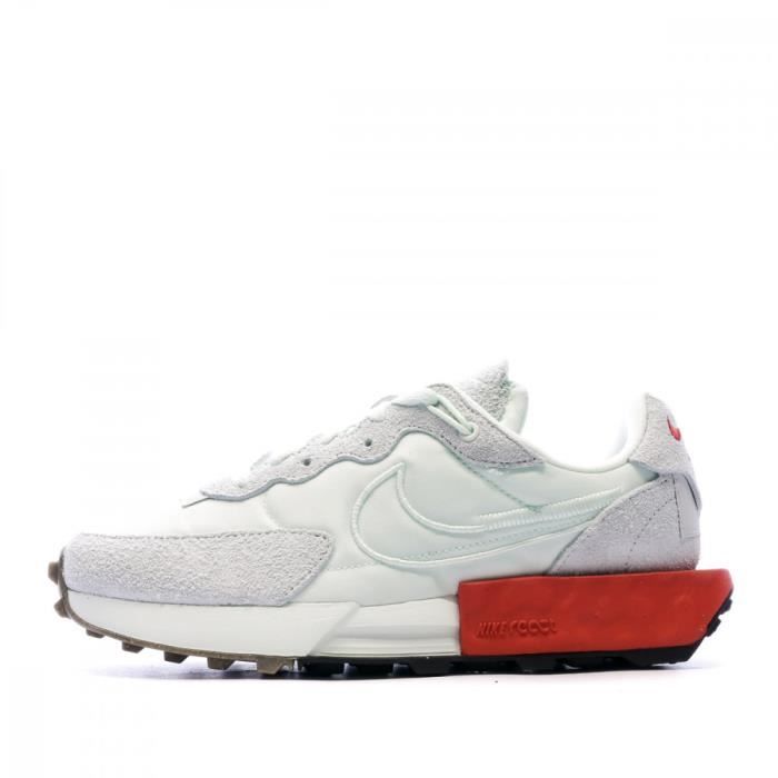 Nike Basket Nike FONTANKA WAFFLE - Femme - Vert - Nylon - Lacets