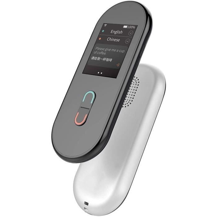 AI Translator Device avec prise en charge d'écran tactile HD de 2,0