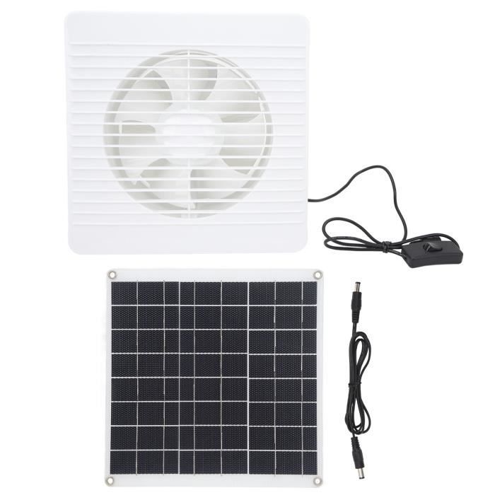 Chauffage Solaire Portable 60W – Souffleur D’Air Chaud Écologique Pour Poulailler, Niche Chien/Chat, Petite Serre