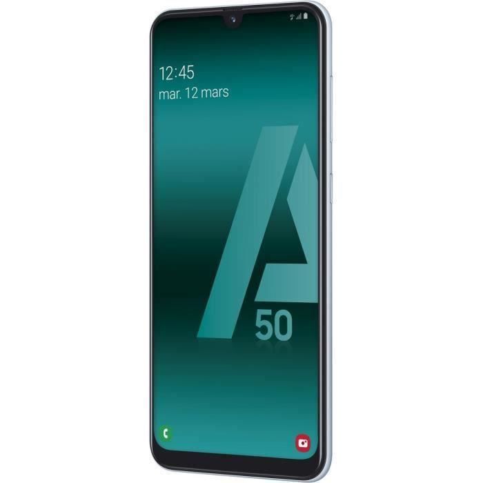 Samsung Galaxy A50 128 go Blanc - Double sim - Reconditionné - Très bon état Reconditionné - Samsung reconditionné disponible sur Cdiscount Seconde Vie