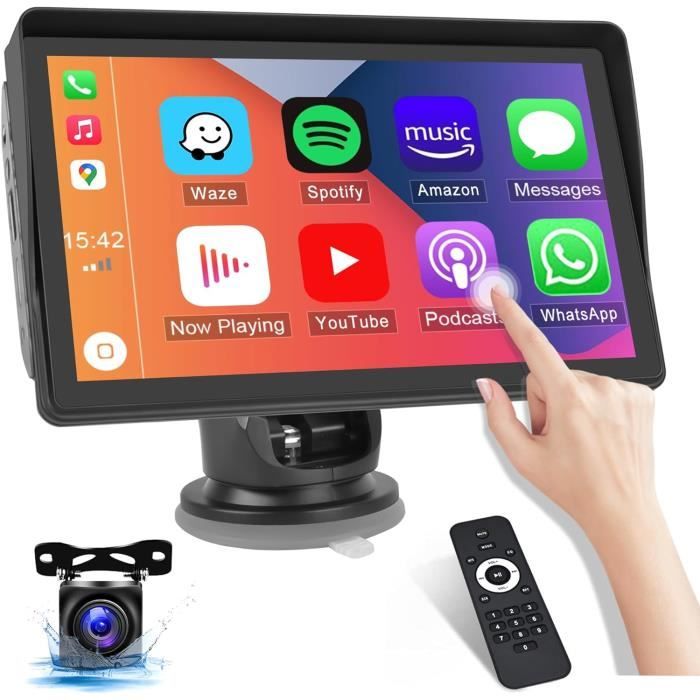 MRSXWPY CarPlay Voiture, Portable CarPlay & Android Auto Sans Fil