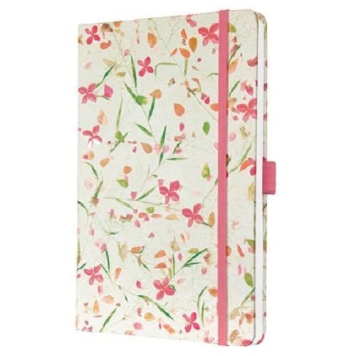 Agenda à Spirale 2024 'Jolie - Rose Inspiration' - Format A5 (16.8x21.5cm), 240 Pages, Couverture Rigide - 2 Pièces