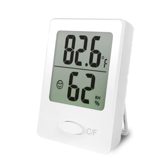 4 Thermomètres Hygromètres ARCELI Digital - Mini Pour Intérieur - Température Et Humidité