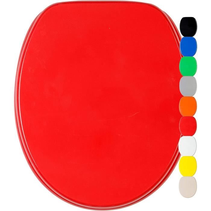 Abattant WC Frein De Chute Soft Close Or Scintillant