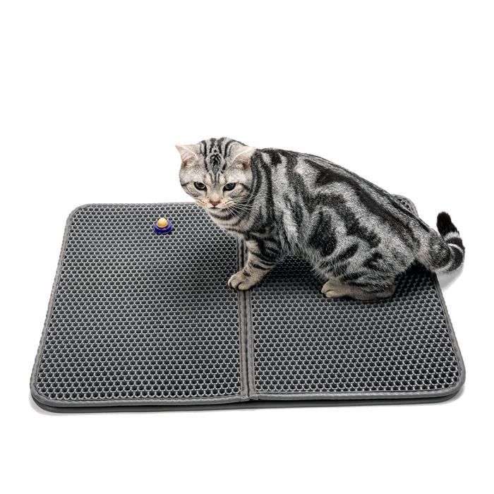 Tapis De Litiere Pour Chats Double Couche Tapis De Trappeur De Controle De Dispersion Eva En Nid D Abeille Impermeable Gris M Cdiscount Tapis De Litiere Pour Chats Double Couche Tapis De Trappeur De Controle De Dispersion Eva En Nid D Abeille Impermeable Gris M Cdiscount