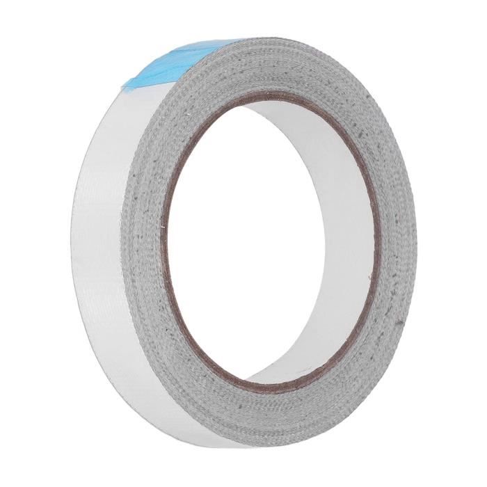 PRENDELUZ Ruban Adhésif Argenté Compact 50mm X 10m - Tissu Renforcé Ultra Résistant