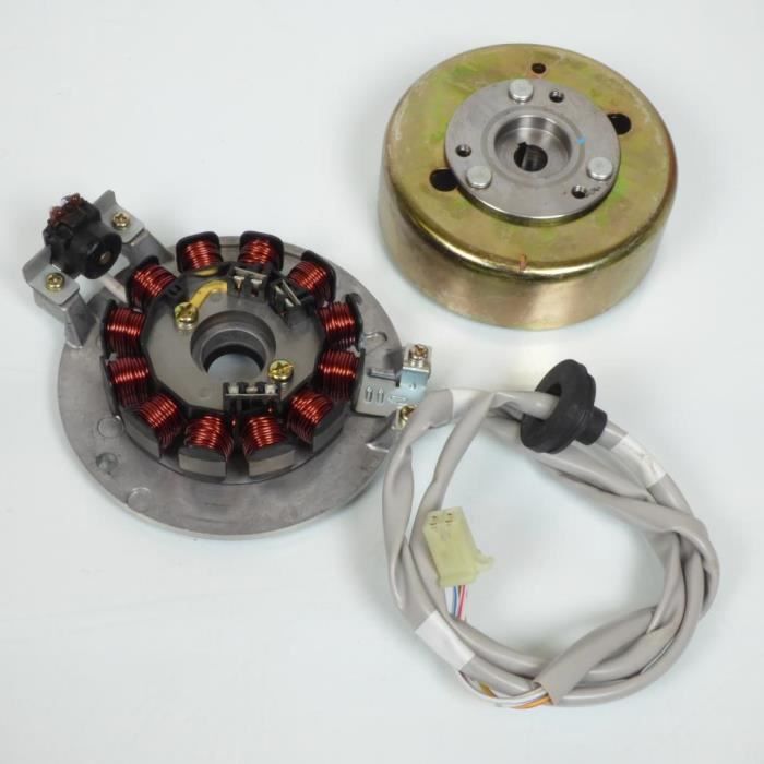 Stator rotor d allumage Teknix pour Scooter MBK 50 Booster Naked Après 2004 - MFPN : -129787-10N
