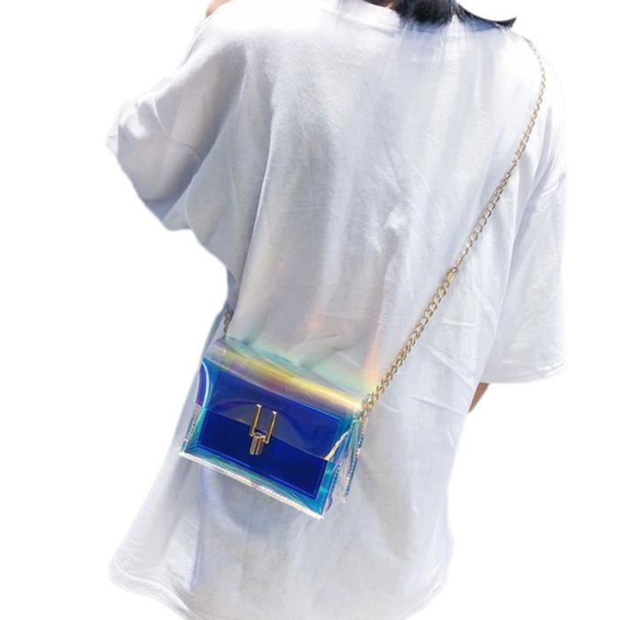 Sac transparent arc deals en ciel
