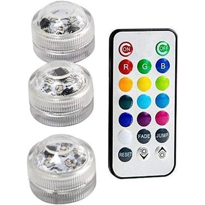 2x Feux LED Sous-marins 42 LEDS 10-30V DC – 1500lm, 120°, Acier Inoxydable, Pour Bateau, Yacht, Pêche De Nuit