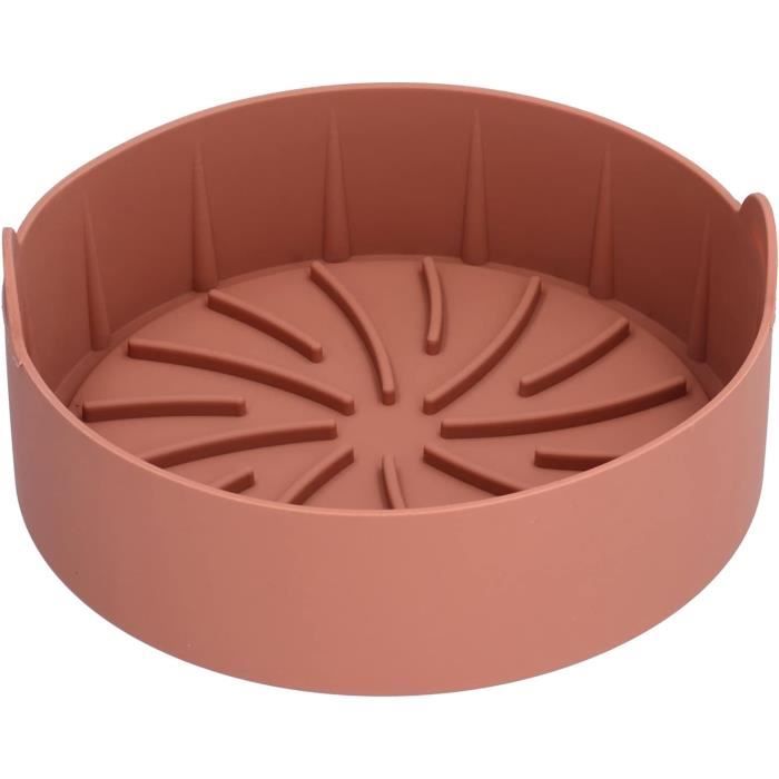Aimants En Silicone Pour Fixer Le Papier Sulfurisé Dans L'airfryer - 2 Jeux (longs Et Courts) - Résistants à La Chaleur - Rouge