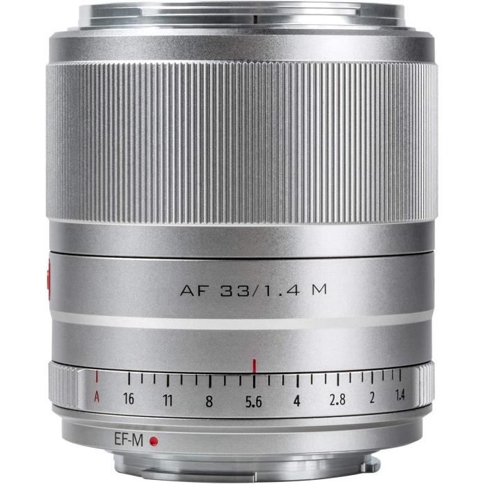 VILTROX 33mm F1.4 STM Obiettivo A Messa Fuoco Automatica Per Fujifilm X-Mount – APS-C, Compatto, Grande Apertura, Con Aggiornamento Firmware USB - 4