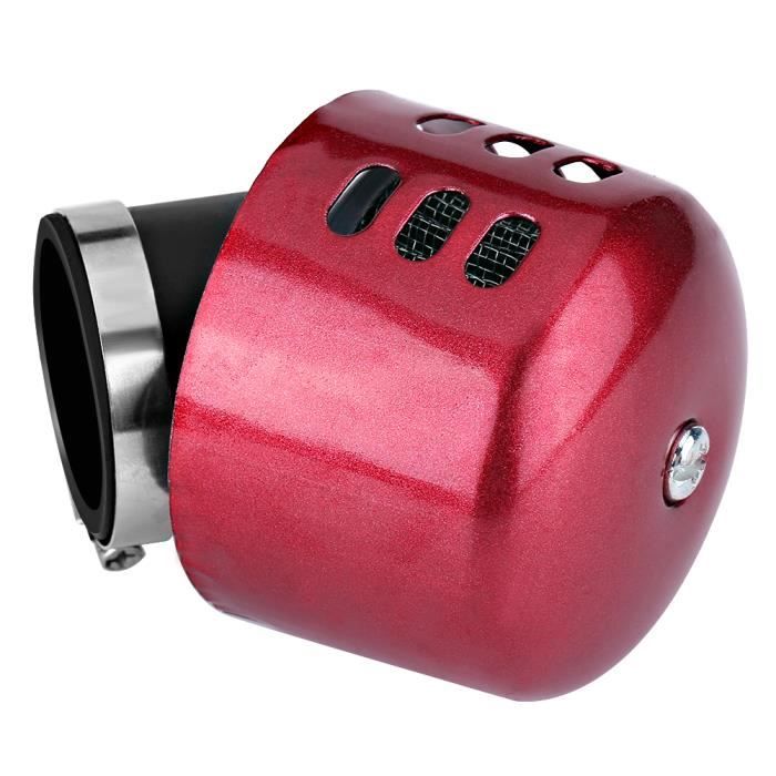 Filtre à Air Moto 35 Mm - Filtre Performance Pour Moto, Scooter - Bleu, Noir, Rouge - Améliore L'admission D'air
