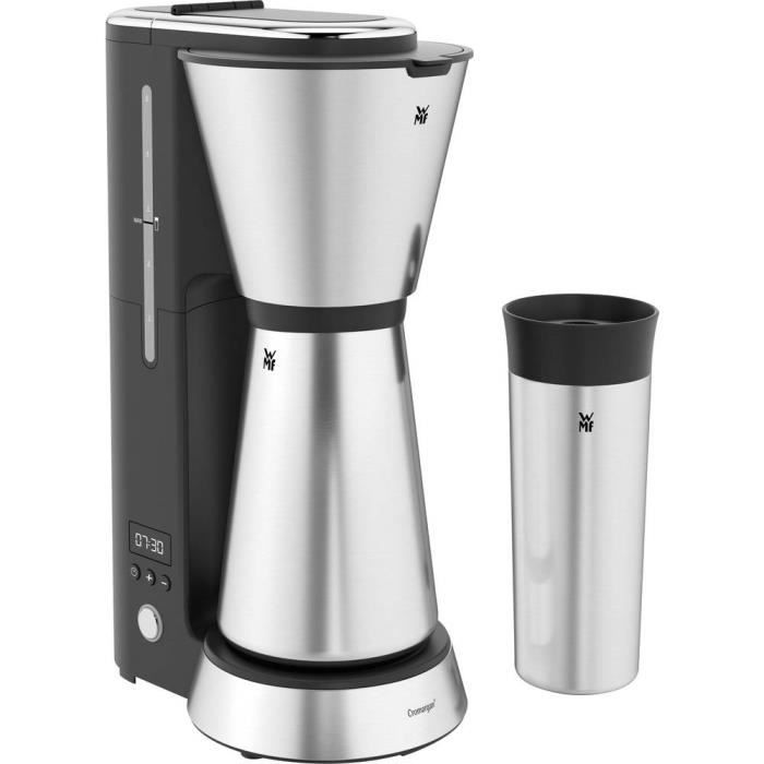 Cafetière WMF KÜCHENminis® Aroma Thermo to go noir, argent