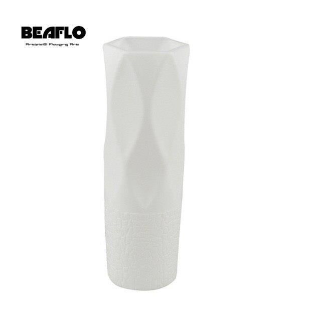 Vase pour fleurs, vases en plastique pour fleurs, design en forme de cœur, vases blancs en céramique pour fleurs, vase en plastique, vases à fleurs | Leroy Merlin
