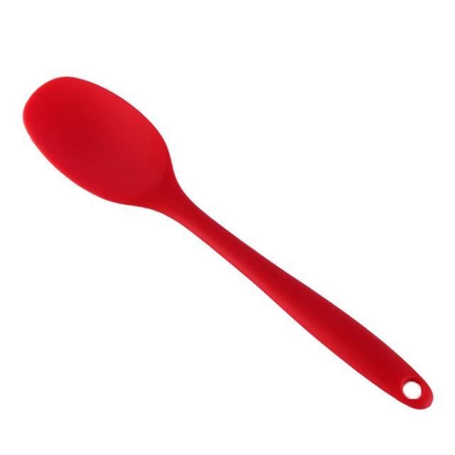 Lot De 2 Cuillères à Riz En Silicone Antiadhésives - Cuillères De Service Pour Autocuiseur Et Purée (22,5 Cm)