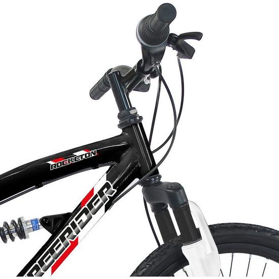 Vélo nfant - VTT 20 Fill avc cadr t fourch rigid équipé d 6 vitsss par poigné tournant t frins V-Brak. au millur prix