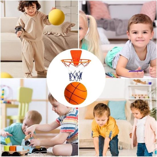 Ballon De Basket Silencieux EHOTER – Mousse Haute Densité, Rebond Doux, Pour Intérieur, Enfant