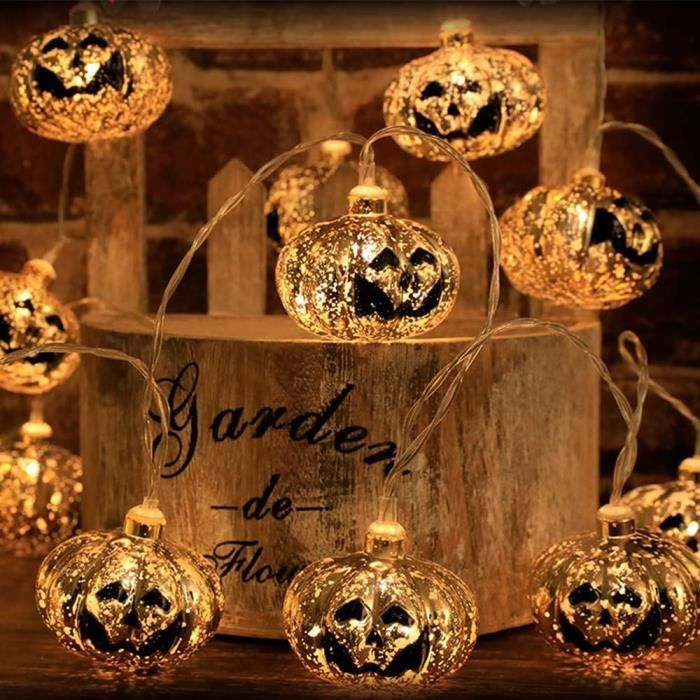 Guirlande lumineuse et sonore effrayante 240 cm Halloween : Deguise-toi, achat de Decoration / Animation Guirlande lumineuse et sonore effrayante 240 cm Halloween : Deguise-toi, achat de Decoration / Animation